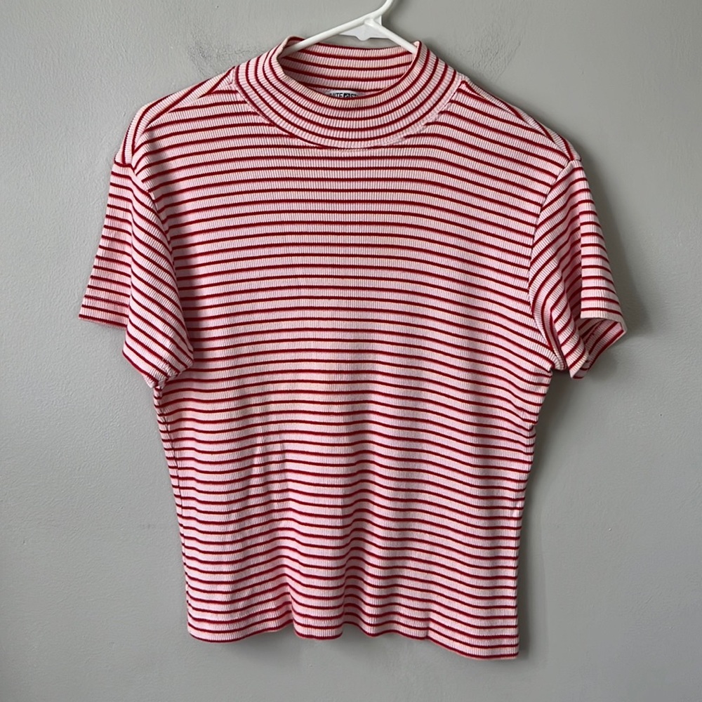 White Stag Large Ribbed Stripe Top